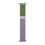 Gradient Color Milan Watch Band For Apple Watch Series 7 45mm/6&SE&5&4 44mm/3&2&1 42mm(Purple Green)