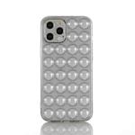 For iPhone 13 Pro TPU Full Coverage Shockproof Bubble Case (Grey)