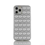 For iPhone 13 Pro Max TPU Full Coverage Shockproof Bubble Case (Grey)