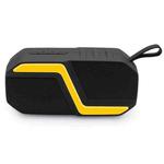 NewRixing NR-5019 Outdoor Portable Bluetooth Speaker, Support Hands-free Call / TF Card / FM / U Disk(Yellow)