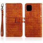 For iPhone 13 Pro Max Regular Crocodile Texture Horizontal Flip Leather Case with Holder & Card Slots & Wallet & Photo Frame & Lanyard (Brown)