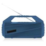 NewRixing NR-4025FM Outdoor Splash-proof Water Portable Bluetooth Speaker, Support Hands-free Call / TF Card / FM / U Disk(Blue)