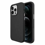 Triangle Armor Texture TPU + PC Case For iPhone 13 Pro Max(Black)