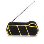 NewRixing NR-5011fm Outdoor Portable Bluetooth Speakerr, Support Hands-free Call / TF Card / FM / U Disk(Yellow)