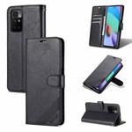 For Xiaomi Redmi 10 AZNS Sheepskin Texture Horizontal Flip Leather Case with Holder & Card Slots & Wallet(Black)