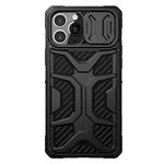 For iPhone 13 Pro NILLKIN Sliding Camera Cover Design Shockproof TPU + PC Protective Case (Black)