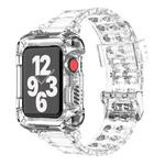 Glacier Transparent Jelly Strap Watch Band For Apple Watch Series 6 & SE & 5 & 4 40mm (Transparent)