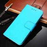 For Ulefone Note 10 Crystal Texture Horizontal Flip Leather Case with Holder & Card Slots & Wallet(Light Blue)