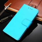 For Huawei Nova 4e Crystal Texture Horizontal Flip Leather Case with Holder & Card Slots & Wallet(Light Blue)