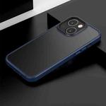 Mocolo K33 Frosted TPU + PC Shockproof Protective Case For iPhone 13 mini(Blue)