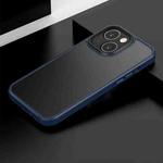 Mocolo K33 Frosted TPU + PC Shockproof Protective Case For iPhone 13(Blue)