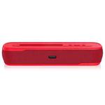NewRixing NR-9017 Outdoor Portable Bluetooth Speaker with Phone Holder, Support Hands-free Call / TF Card / FM / U Disk(Red)