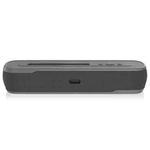 NewRixing NR-9017 Outdoor Portable Bluetooth Speaker with Phone Holder, Support Hands-free Call / TF Card / FM / U Disk(Gray)