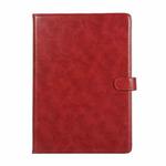 Crazy Horse Texture Horizontal Flip Leather Case with Buckle & Holder & Card Slots & Wallet & Photo Frame For iPad 9.7 2018 / 2017(Wine Red)