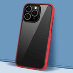For iPhone 13 Pro Gorgeous Color Series PC + TPU Shockproof Protective Case (Red)