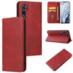 For Xiaomi Mi Note 10 Pro Calf Texture Magnetic Horizontal Flip Leather Case with Holder & Card Slots & Wallet(Red)