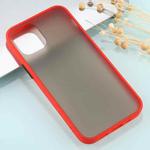 For iPhone 13 mini Skin Feel Series Shockproof Frosted TPU + PC Protective Case (Red)