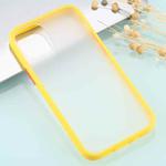 For iPhone 13 mini Skin Feel Series Shockproof Frosted TPU + PC Protective Case (Yellow)