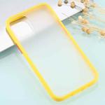 Skin Feel Series Shockproof Frosted TPU + PC Protective Case For iPhone 13(Yellow)