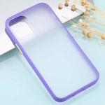 For iPhone 13 Pro Max Skin Feel Series Shockproof Frosted TPU + PC Protective Case (Purple)