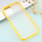 For iPhone 13 Pro Max Skin Feel Series Shockproof Frosted TPU + PC Protective Case (Yellow)