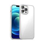 For iPhone 13 Pro iPAKY Bright Color Series TPU + PC Shockproof Protective Case (White)