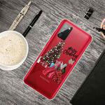 For Samsung Galaxy A02s Christmas Series Transparent TPU Protective Case(Christmas Pajamas)