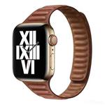 Slimming Loop Magnetic Watch Band For Apple Watch Series 8&7 41mm / SE 2&6&SE&5&4 40mm / 3&2&1 38mm(Saddle Brown)