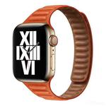 Slimming Loop Magnetic Watch Band For Apple Watch Series 8&7 41mm / SE 2&6&SE&5&4 40mm / 3&2&1 38mm(Sunset Glow)