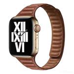 Slimming Loop Magnetic Watch Band For Apple Watch Ultra 49mm / Series 8&7 45mm / SE 2&6&SE&5&4 44mm / 3&2&1 42mm(Saddle Brown)