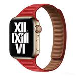 Slimming Loop Magnetic Watch Band For Apple Watch Ultra 49mm / Series 8&7 45mm / SE 2&6&SE&5&4 44mm / 3&2&1 42mm(Red)