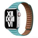 Slimming Loop Magnetic Watch Band For Apple Watch Ultra 49mm / Series 8&7 45mm / SE 2&6&SE&5&4 44mm / 3&2&1 42mm(Lake Blue)