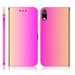 For Xiaomi Redmi 7A Imitated Mirror Surface Horizontal Flip Leather Case with Holder & Card Slots & Wallet & Lanyard(Gradient Color)