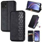 For Huawei Maimang 10 SE Cubic Grid Pressed Horizontal Flip Magnetic PU Leather Case with Holder & Card Slots & Wallet(Black)