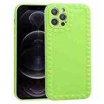 Bear Pattern TPU Phone Protective Case For iPhone 12 Pro(Green)