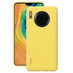 For Huawei Mate 30 Original Huawei Shockproof Silicone Protective Case(Yellow)