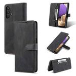 For Samsung Galaxy A32 5G AZNS Dream II Skin Feel PU+TPU Horizontal Flip Leather Case with Holder & Card Slots & Wallet(Black)