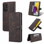 For Samsung Galaxy A52 5G / 4G AZNS Dream II Skin Feel PU+TPU Horizontal Flip Leather Case with Holder & Card Slots & Wallet(Coffee)
