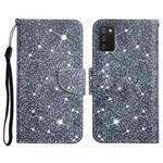 For Samsung Galaxy A02s US Edition Painted Pattern Horizontal Flip Leather Case with Holder & Card Slot & Wallet(Gypsophila)