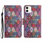 Painted Pattern Horizontal Flip Leather Case with Holder & Card Slot & Wallet For iPhone 11(Prismatic Kaleidoscope)