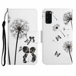 For Samsung Galaxy S20 FE Painted Pattern Horizontal Flip Leather Case with Holder & Card Slot & Wallet(Dandelion)