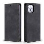 For iPhone 13 Pro Max Skin Feel Dream Series Horizontal Flip Leather Case with Holder & Card Slots & Wallet (Black)