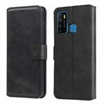 For Infinix Hot 9 Classic Calf Texture PU + TPU Horizontal Flip Leather Case with Holder & Card Slots & Wallet(Black)