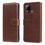 For Infinix Hot 10s Classic Calf Texture PU + TPU Horizontal Flip Leather Case with Holder & Card Slots & Wallet(Brown)