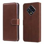 For Infinix Zero 8 Classic Calf Texture PU + TPU Horizontal Flip Leather Case with Holder & Card Slots & Wallet(Brown)