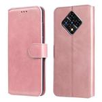 For Infinix Zero 8 Classic Calf Texture PU + TPU Horizontal Flip Leather Case with Holder & Card Slots & Wallet(Rose Gold)