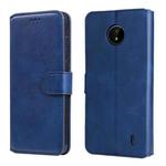 For Nokia C10 / C20 Classic Calf Texture PU + TPU Horizontal Flip Leather Case with Holder & Card Slots & Wallet(Blue)