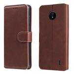 For Nokia C10 / C20 Classic Calf Texture PU + TPU Horizontal Flip Leather Case with Holder & Card Slots & Wallet(Brown)