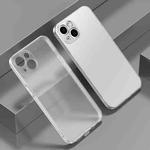 For iPhone 13 Pro Electroplated Edge Frosted TPU Shockproof Case (Translucent Frosted)