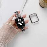 Rhombus Full Diamond Metal Wrist Strap Watch Band For Apple Watch Series 6 & SE & 5 & 4 44mm(Black)